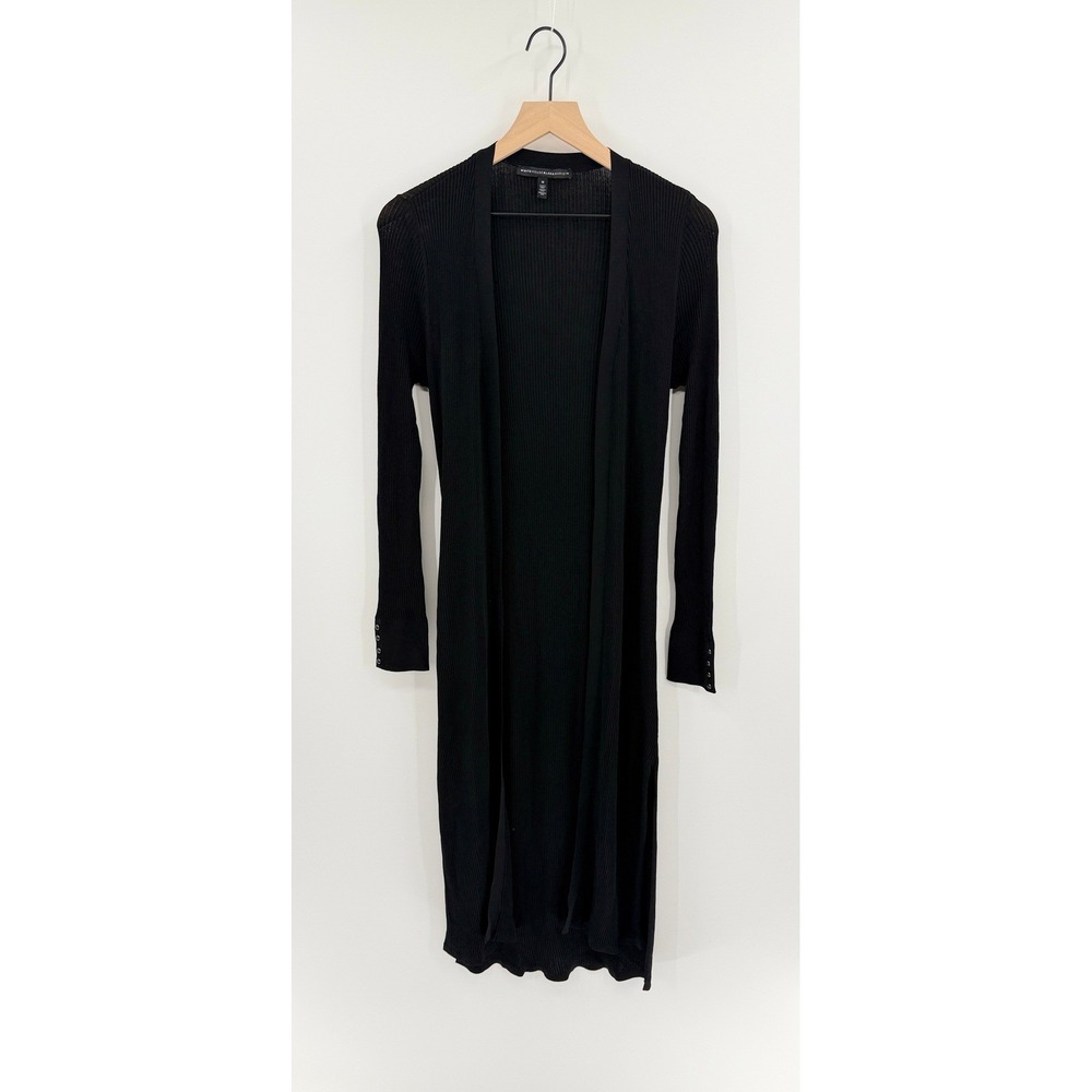 White House Black Market Womens M Longline Duster Cardigan Whimsigoth Capsule